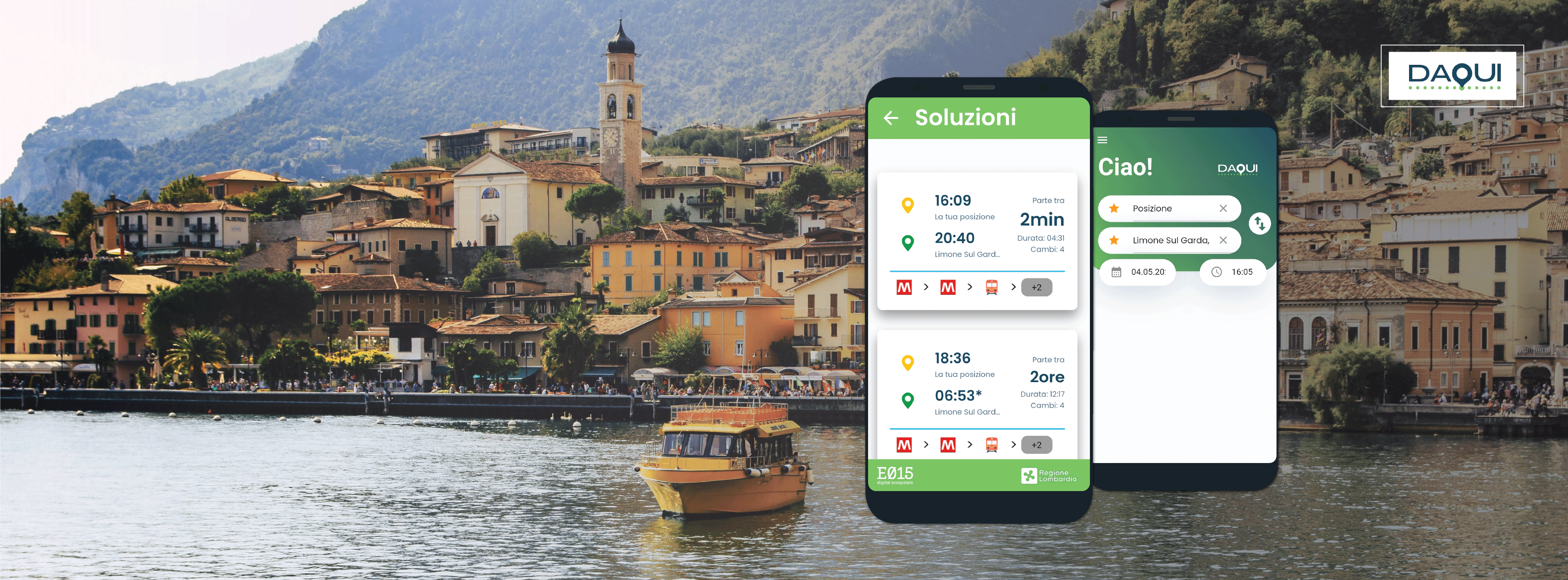 Nuova Applicazione E015 “DaQui”