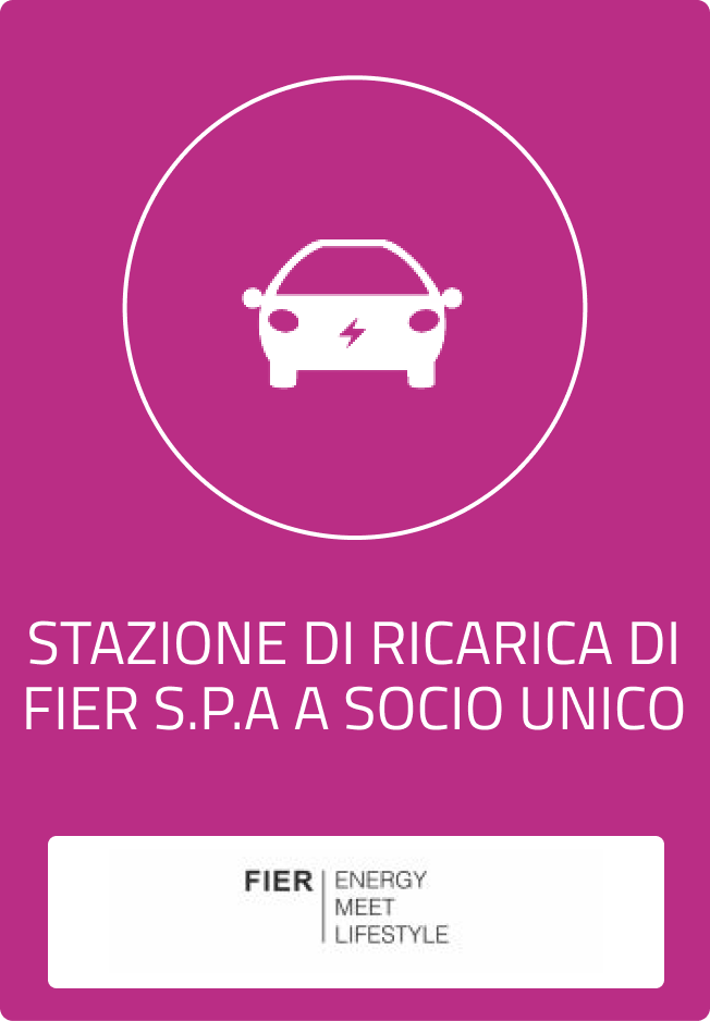 Stazione di ricarica di Fier S.p.A a socio unico