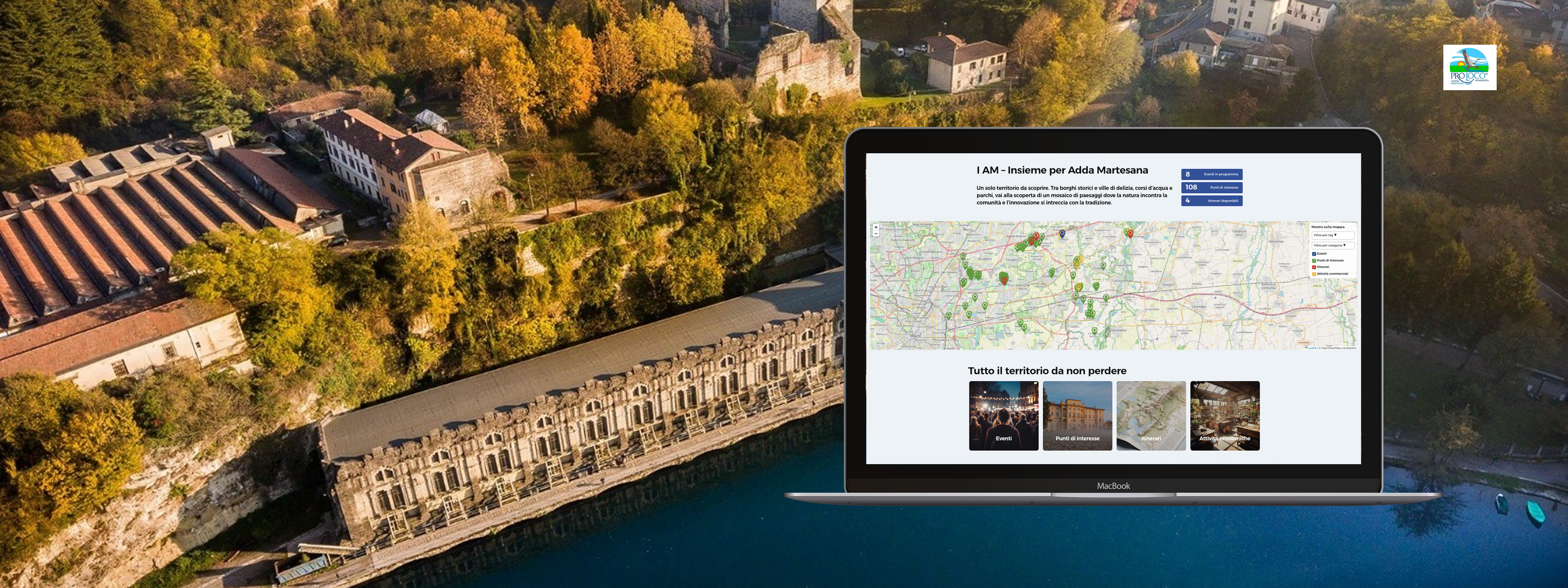 Nuova app E015 "IAM - Insieme per Adda Martesana"
