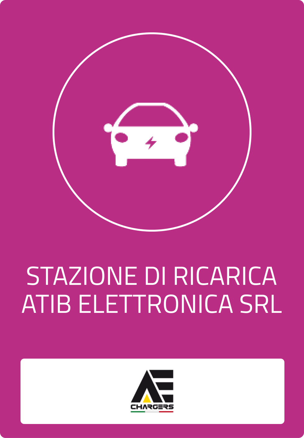 Stazione di ricarica ATIB ELETTRONICA SRL