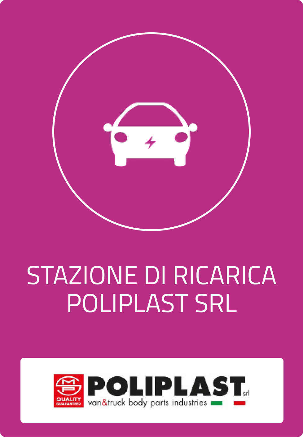 Stazione di ricarica POLIPLAST SRL