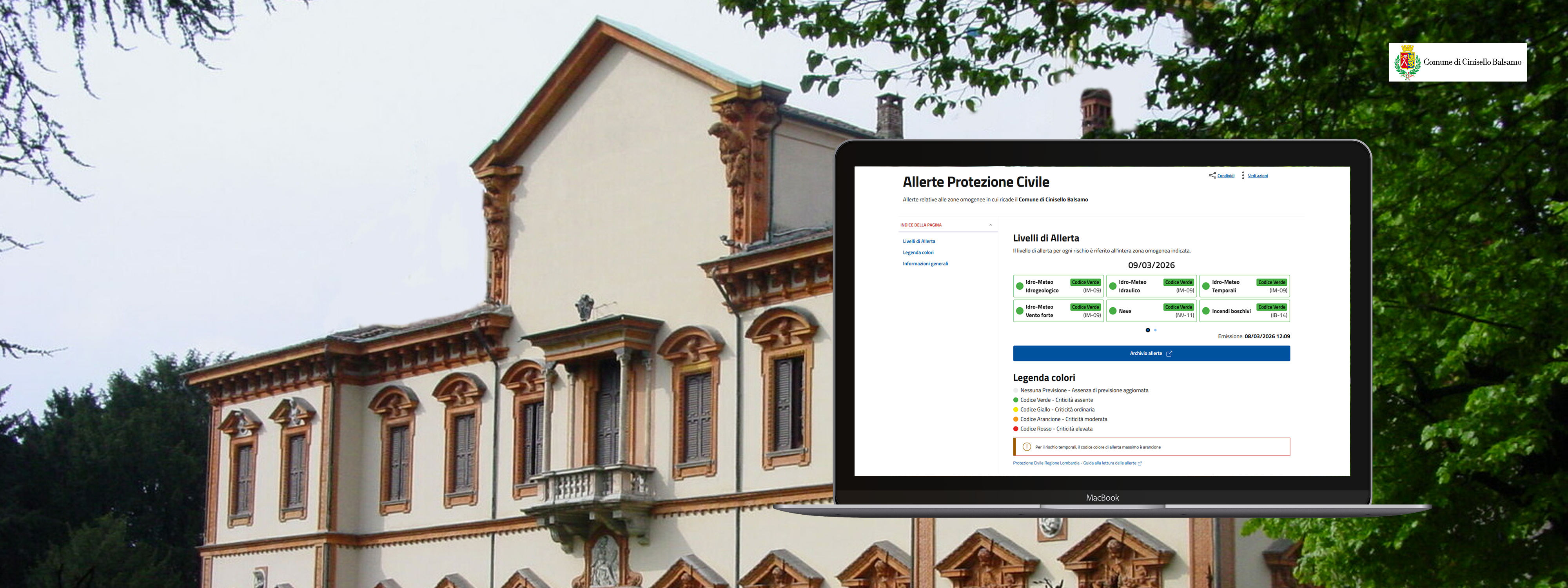 Sito del Comune di Cinisello Balsamo