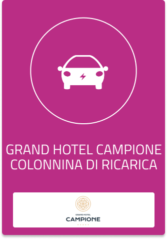 Grand Hotel Campione Colonnina di ricarica