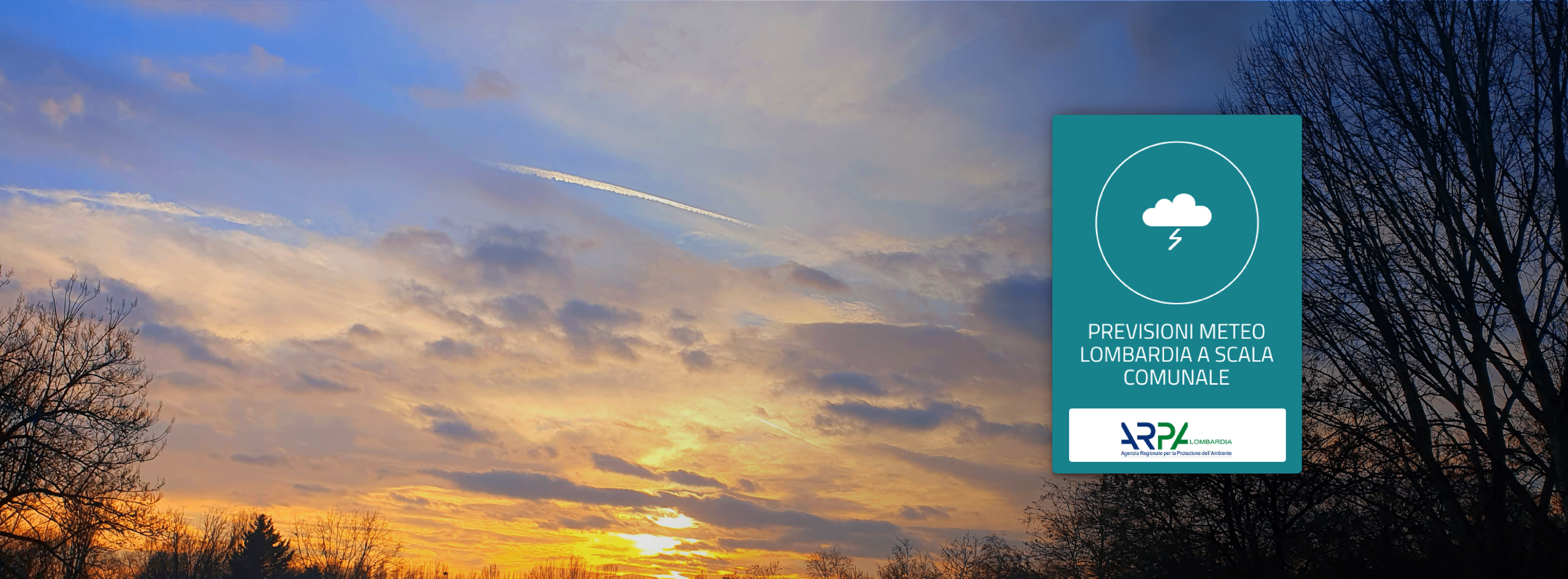 Previsioni meteo Lombardia a scala comunale