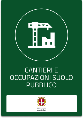 Cantieri e occupazioni di suolo pubblico