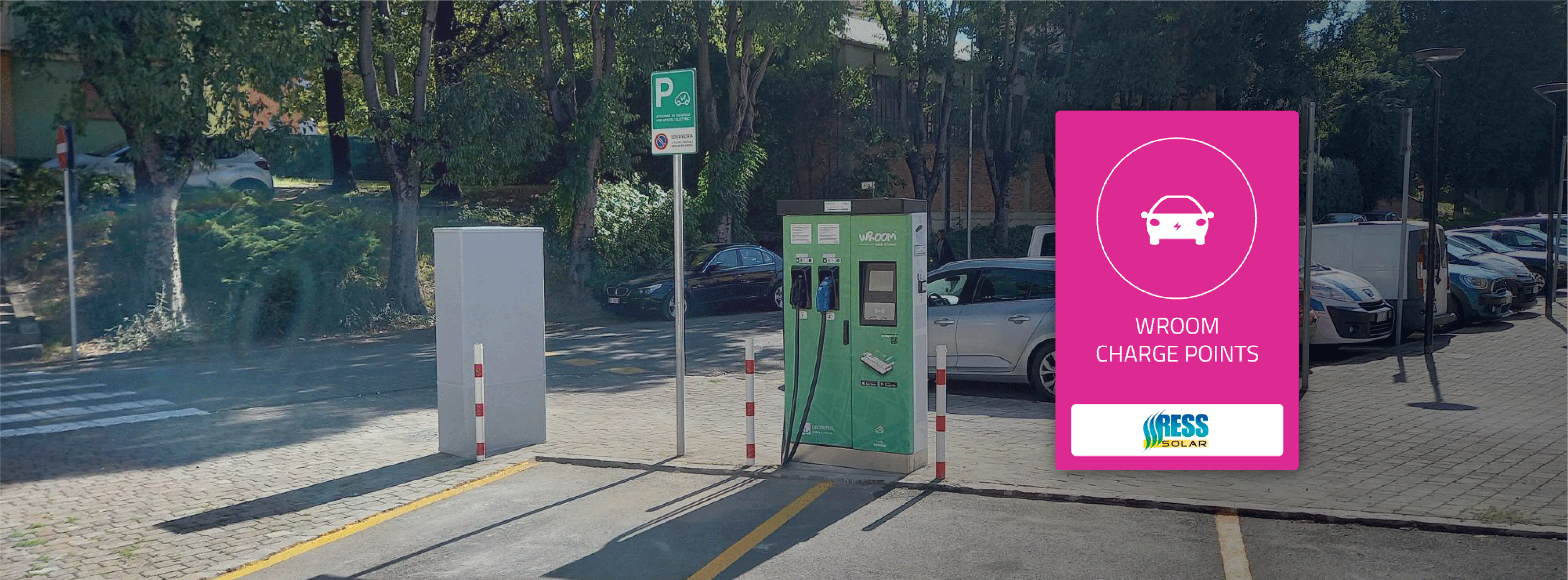 Nuova API E015 “Wroom Charge Points”
