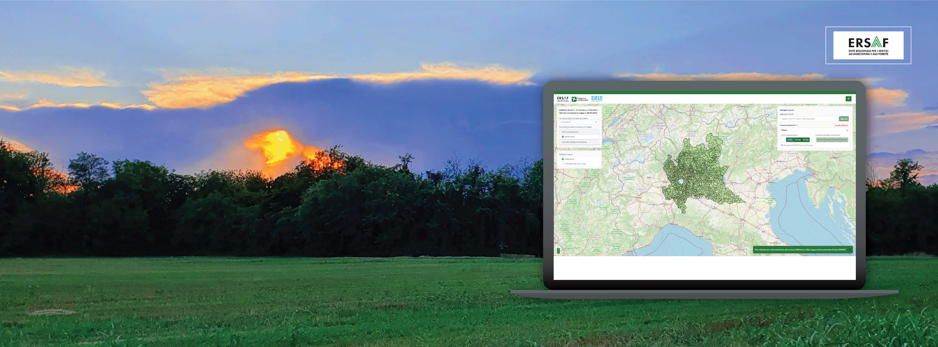 Nuove app E015 Ersaf Nitrati