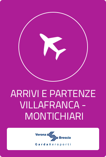 Arrivi e partenze aeroporto Verona Villafranca - Brescia Montichiari