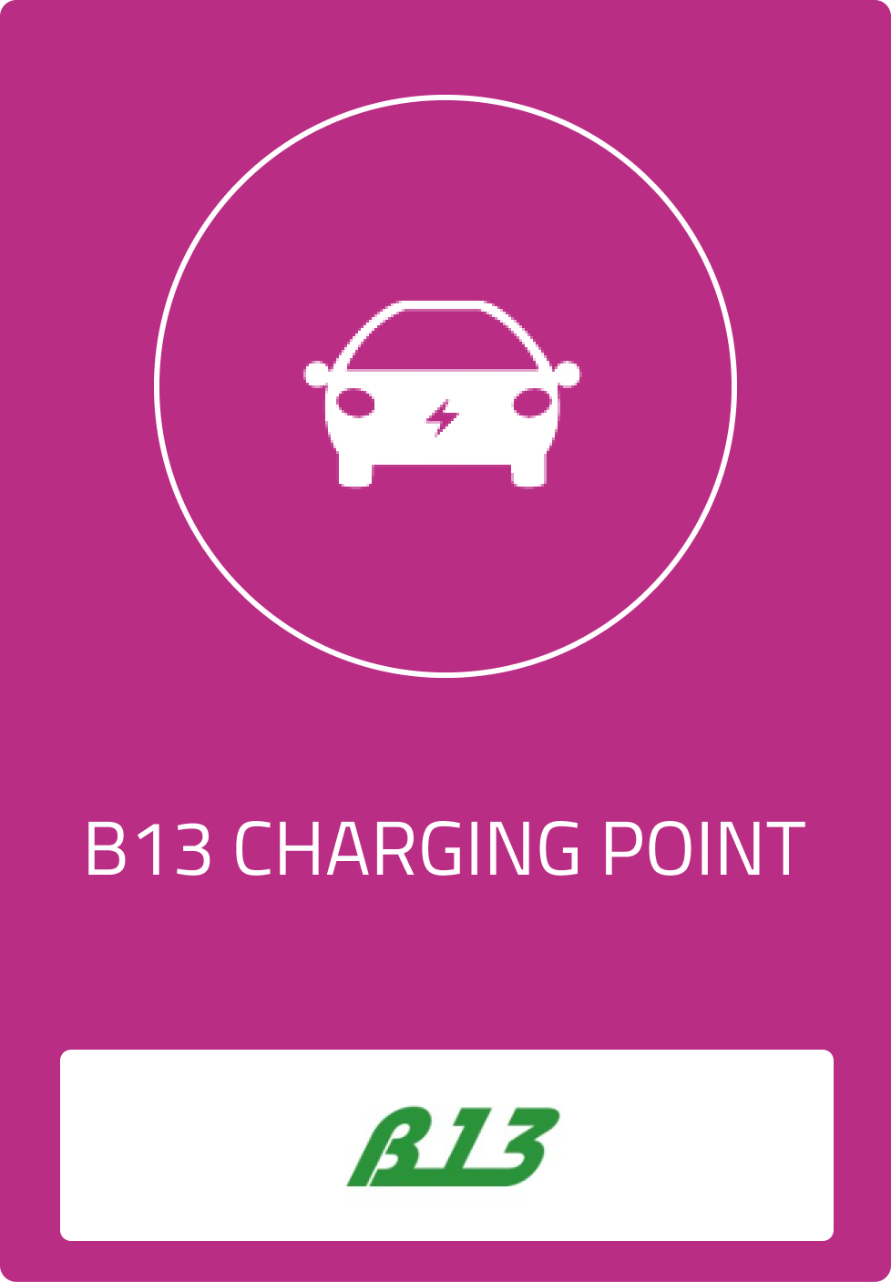 B13 Charging Point