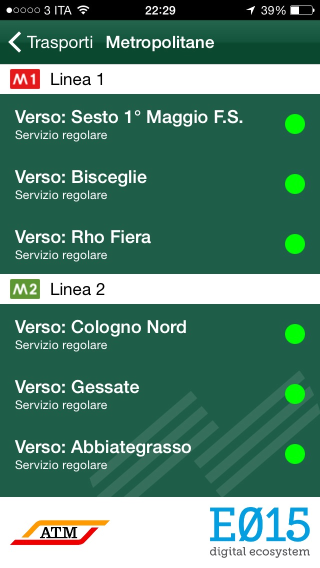 App fieramilano (iOS) screenshot 1