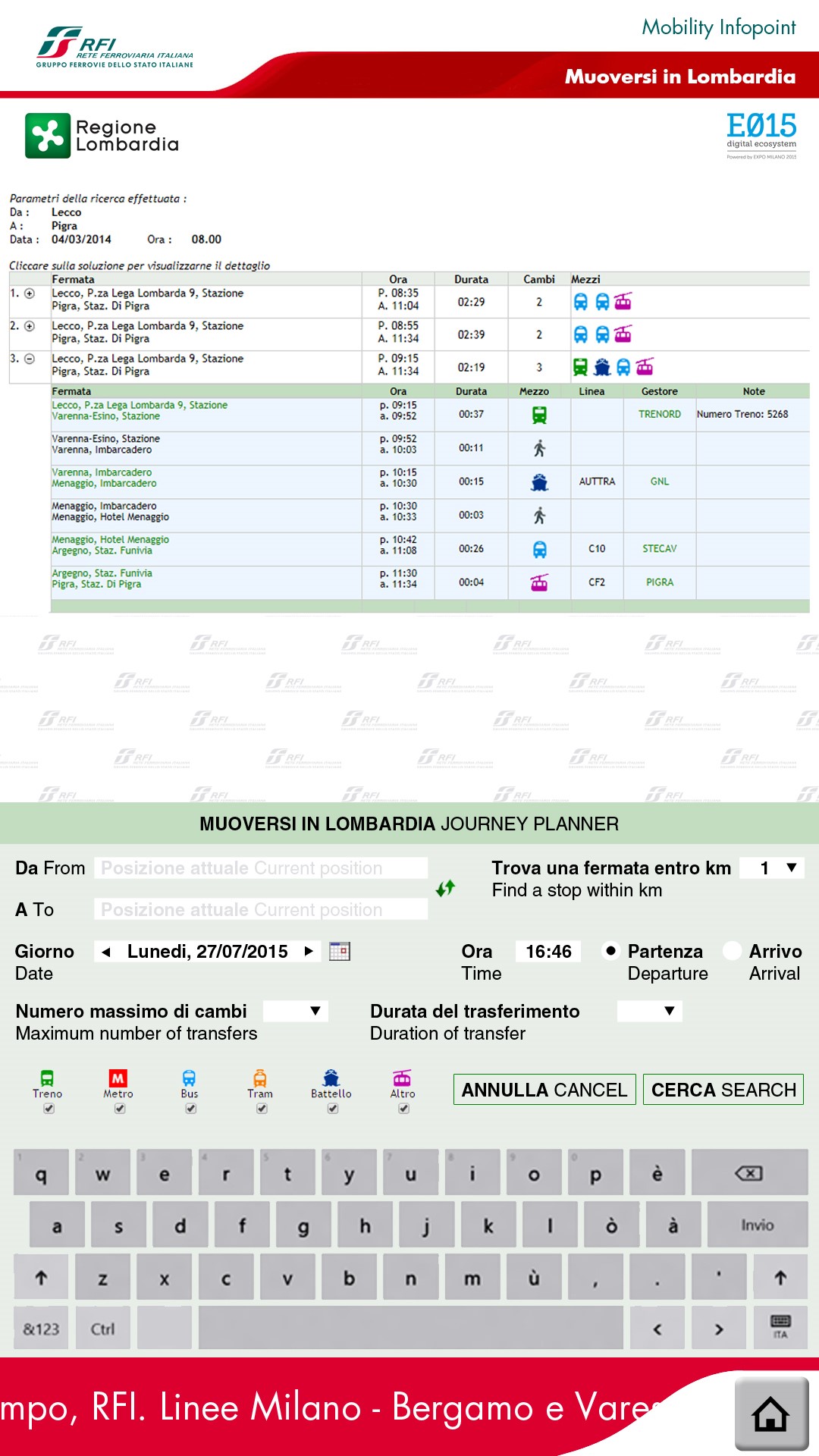 Mobility-infopoint Brescia screenshot 1