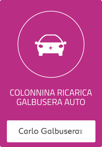 Colonnina Ricarica Galbusera Auto
