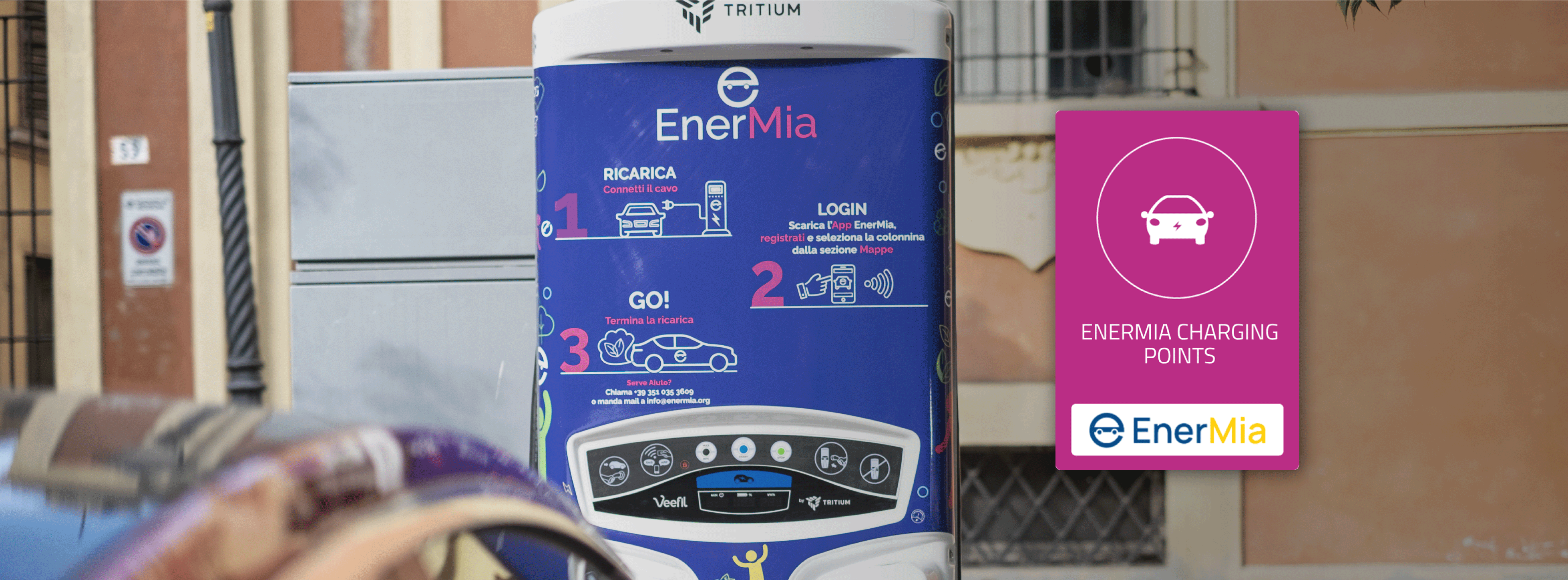 Nuova API E015 EnerMia Charging Points