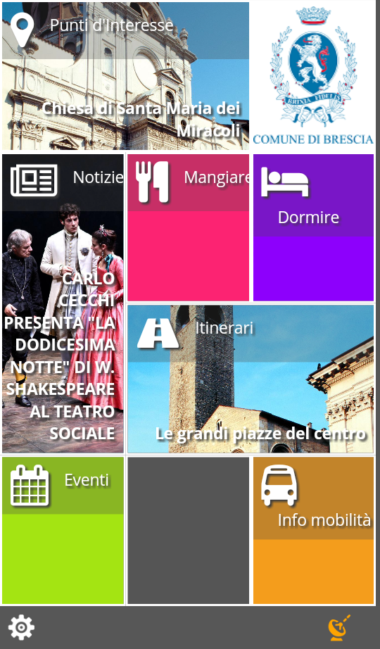 Turismo Brescia (Android) screenshot 1