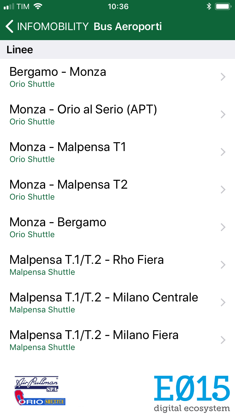 App fieramilano (iOS) screenshot 1