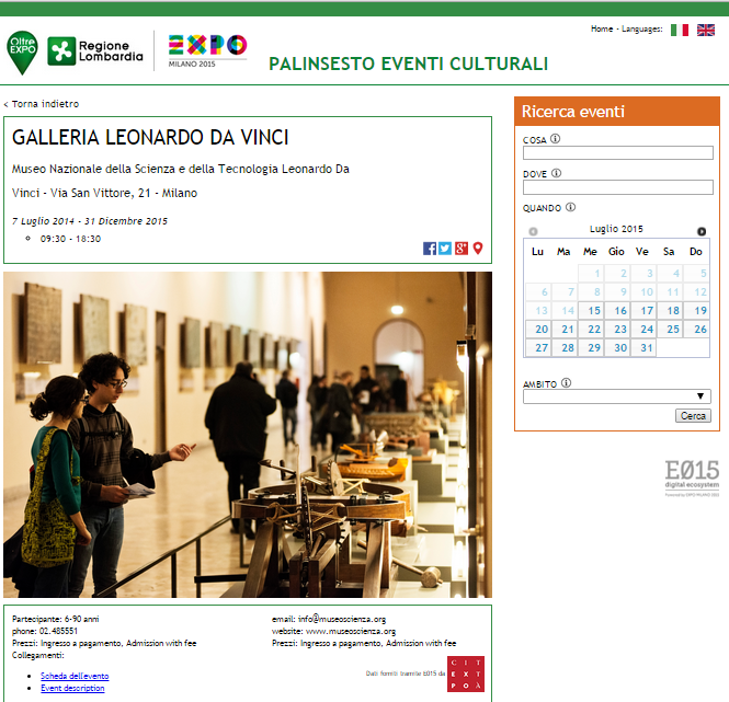 Palinsesto Eventi Culturali screenshot 1