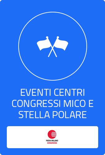 Calendario eventi centri congressi MiCo e Stella Polare
