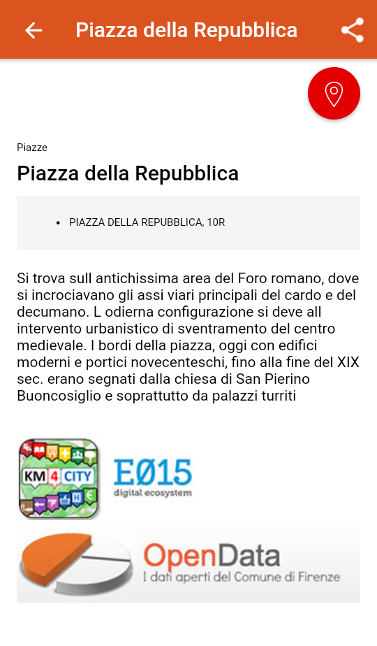 Comune Facile: Comune di Firenze (Android) screenshot 1