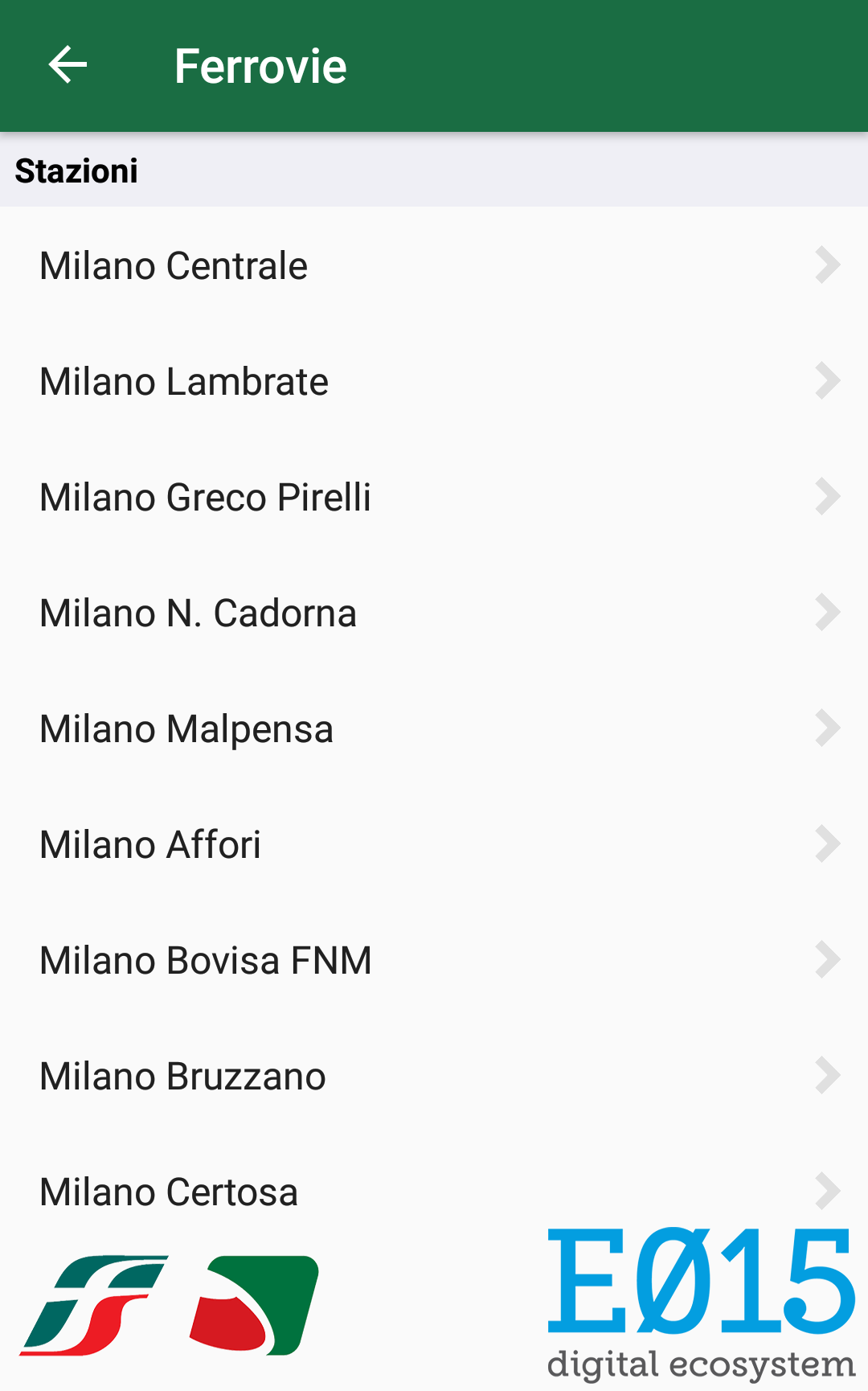 App fieramilano (Android) screenshot 1